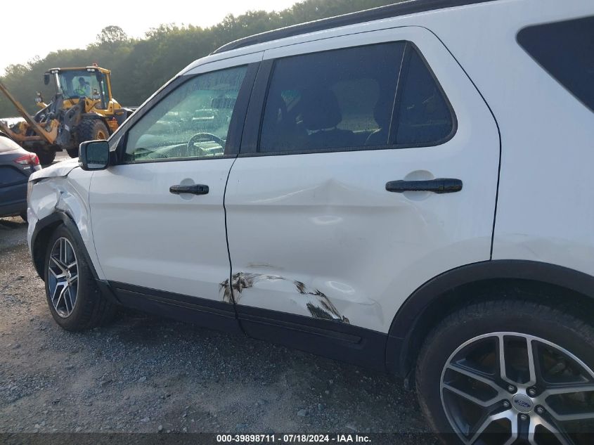 2016 Ford Explorer Sport VIN: 1FM5K8GT4GGB75282 Lot: 39898711