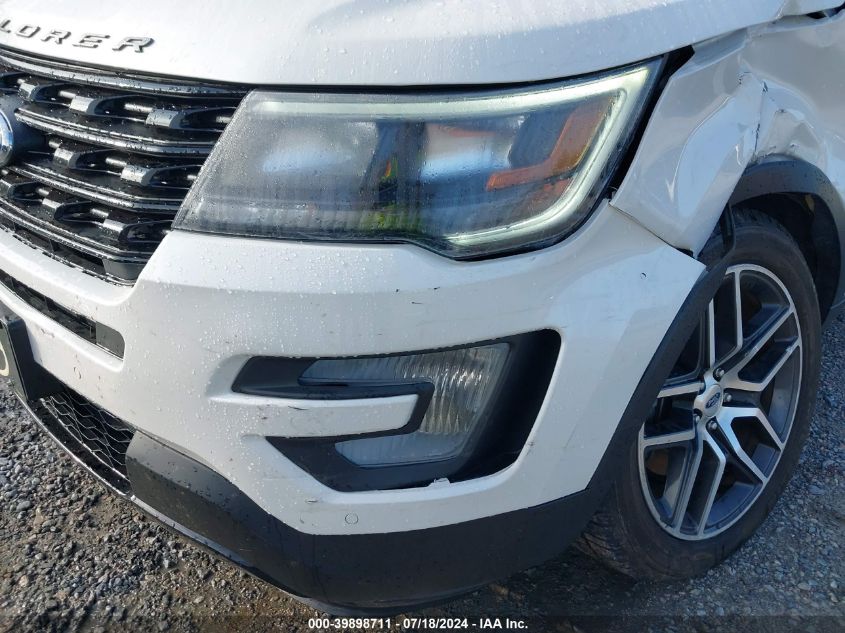 2016 Ford Explorer Sport VIN: 1FM5K8GT4GGB75282 Lot: 39898711