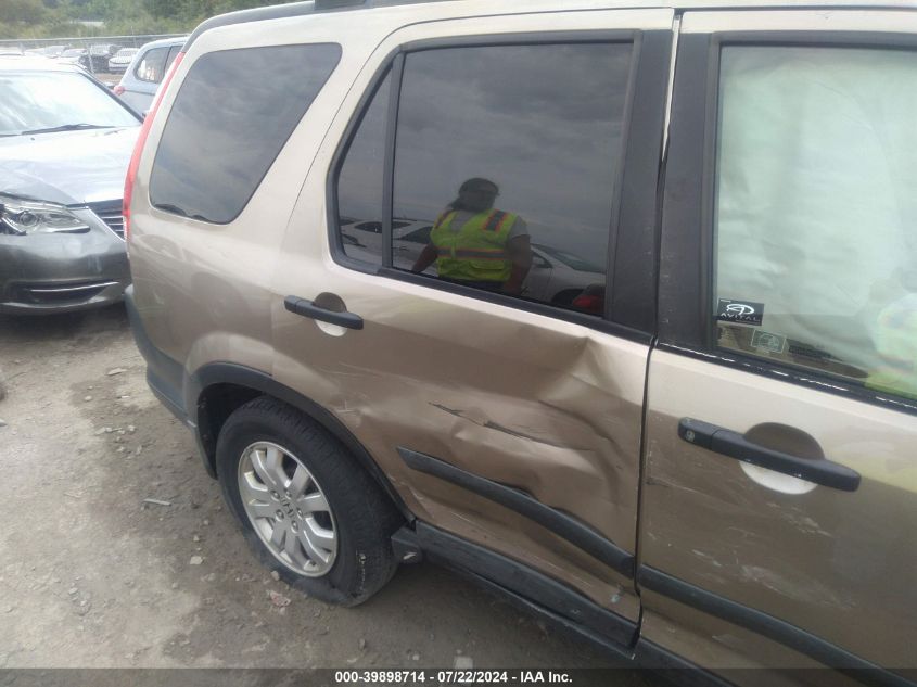 2005 Honda Cr-V Ex VIN: SHSRD78835U322972 Lot: 39898714