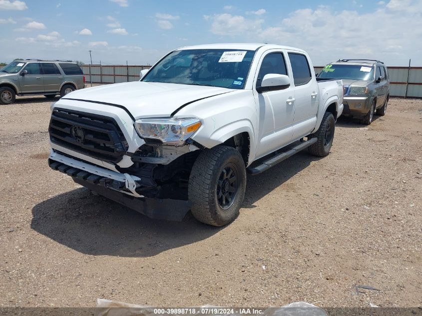 2023 Toyota Tacoma Double Cab/Sr/Sr5/Trail/T VIN: 3TYCZ5AN2PT155770 Lot: 39898718