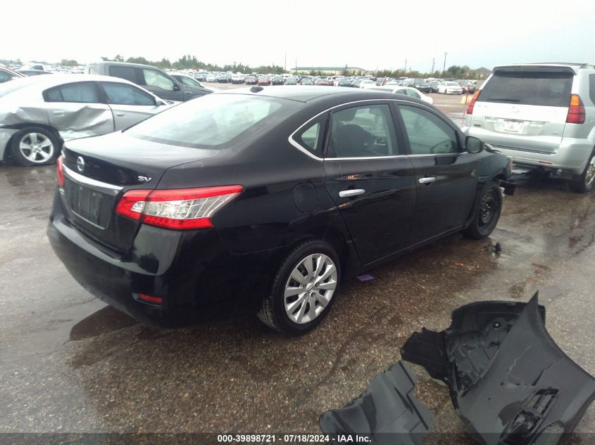 2015 Nissan Sentra S/Sv/Sr/Sl VIN: 3N1AB7AP8FY257007 Lot: 39898721