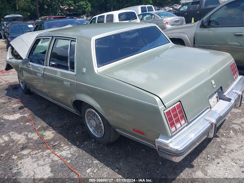 1983 Oldsmobile Cutlass Supreme Brougham VIN: 1G3AM69A5DM519857 Lot: 39898727