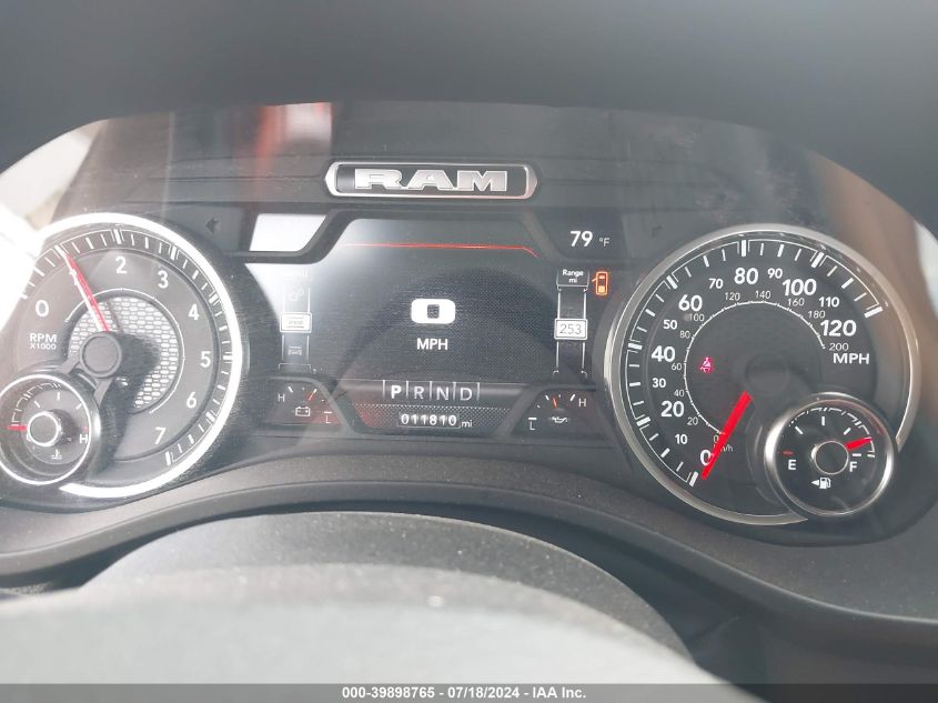 2024 Ram 1500 Laramie VIN: 1C6RREJT8RN220660 Lot: 39898765