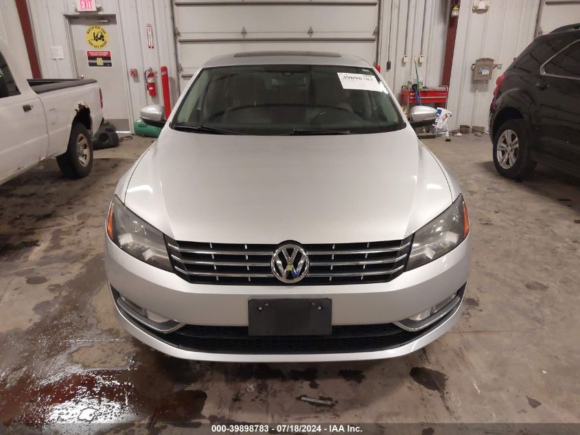 2014 Volkswagen Passat 2.0L Tdi Sel Premium VIN: 1VWCN7A35EC032705 Lot: 39898783