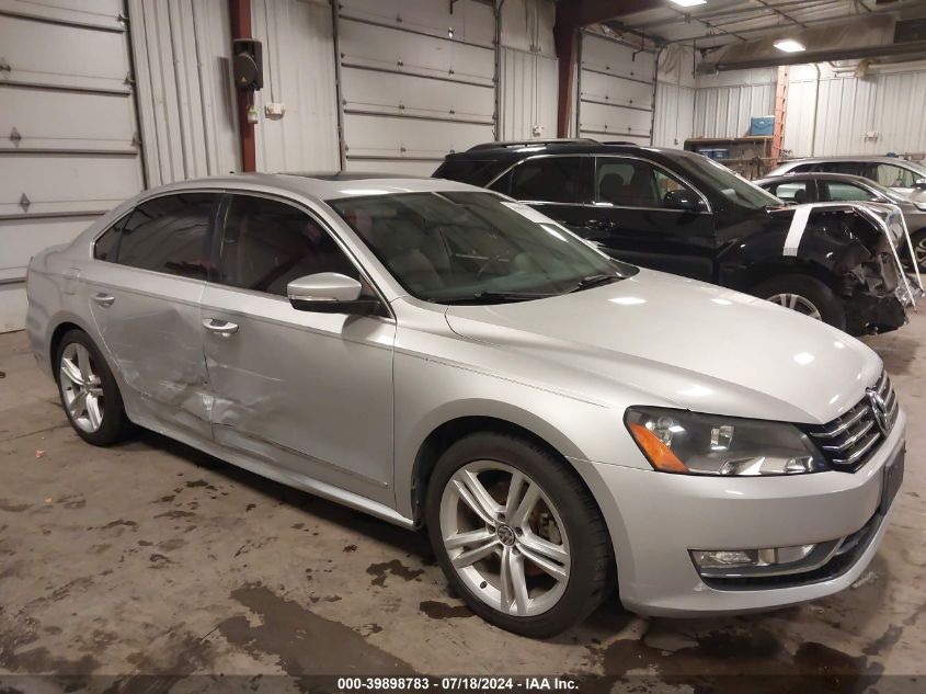 2014 Volkswagen Passat 2.0L Tdi Sel Premium VIN: 1VWCN7A35EC032705 Lot: 39898783