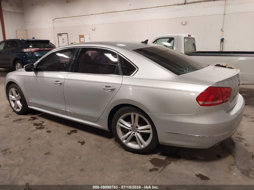 2014 Volkswagen Passat 2.0L Tdi Sel Premium VIN: 1VWCN7A35EC032705 Lot: 39898783