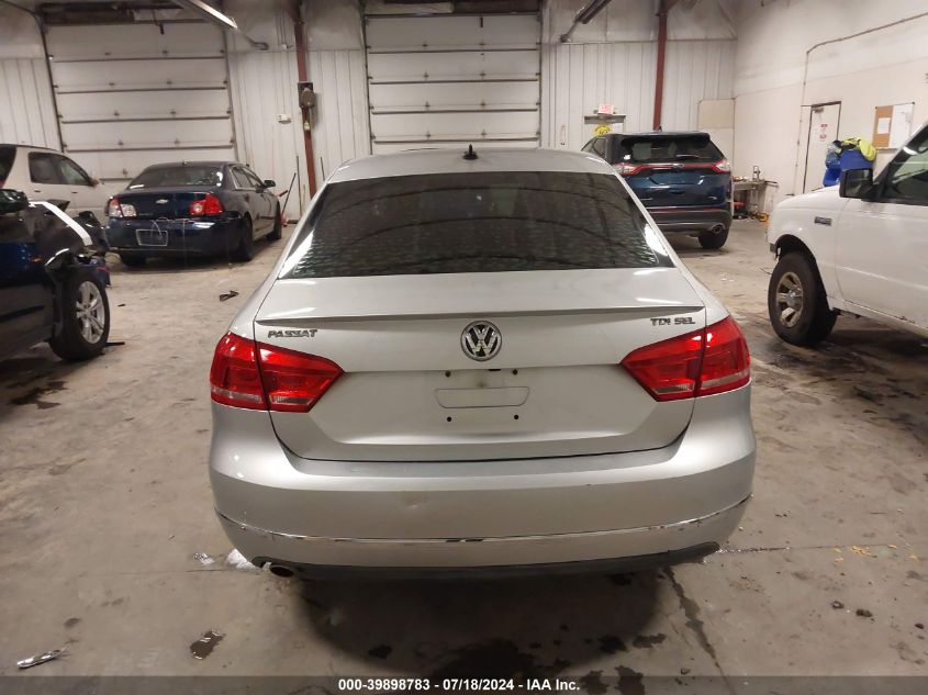 2014 Volkswagen Passat 2.0L Tdi Sel Premium VIN: 1VWCN7A35EC032705 Lot: 39898783
