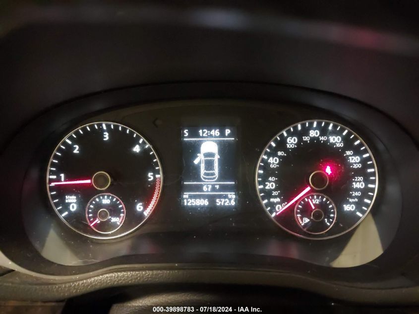 2014 Volkswagen Passat 2.0L Tdi Sel Premium VIN: 1VWCN7A35EC032705 Lot: 39898783