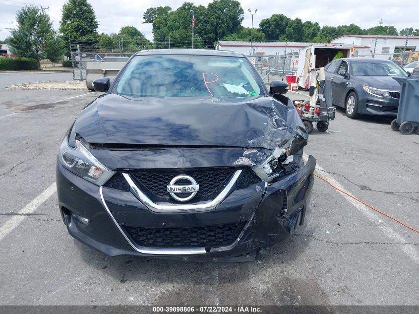 2018 Nissan Maxima 3.5 Sl VIN: 1N4AA6AP3JC381316 Lot: 39898806