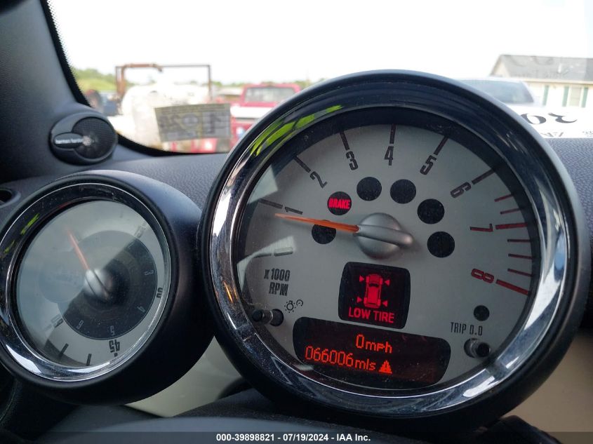 2012 Mini Cooper S VIN: WMWZP3C57CT296288 Lot: 39898821