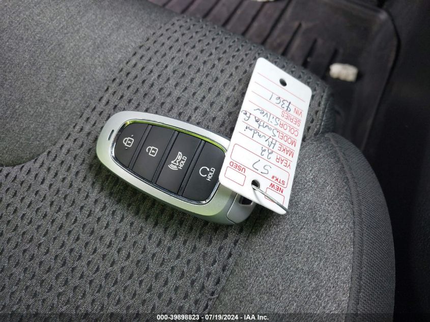 2022 Hyundai Santa Fe Sel VIN: 5NMS24AJ5NH449361 Lot: 39898823