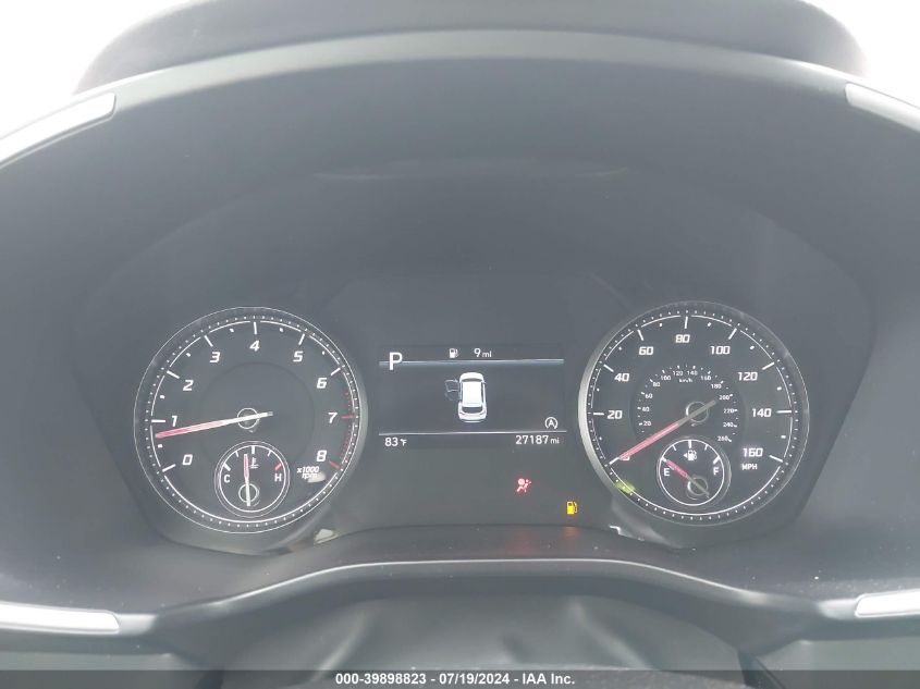 2022 Hyundai Santa Fe Sel VIN: 5NMS24AJ5NH449361 Lot: 39898823