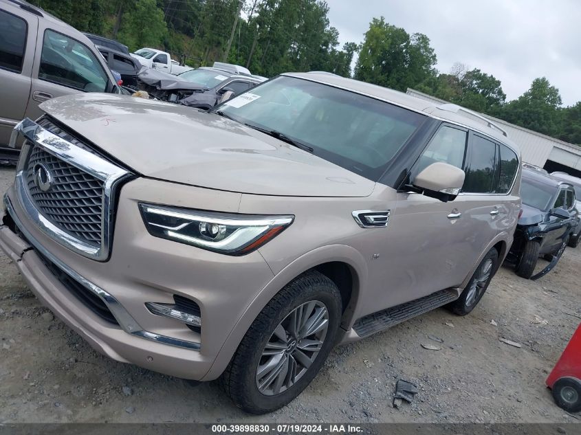 JN8AZ2NEXJ9190384 2018 Infiniti Qx80