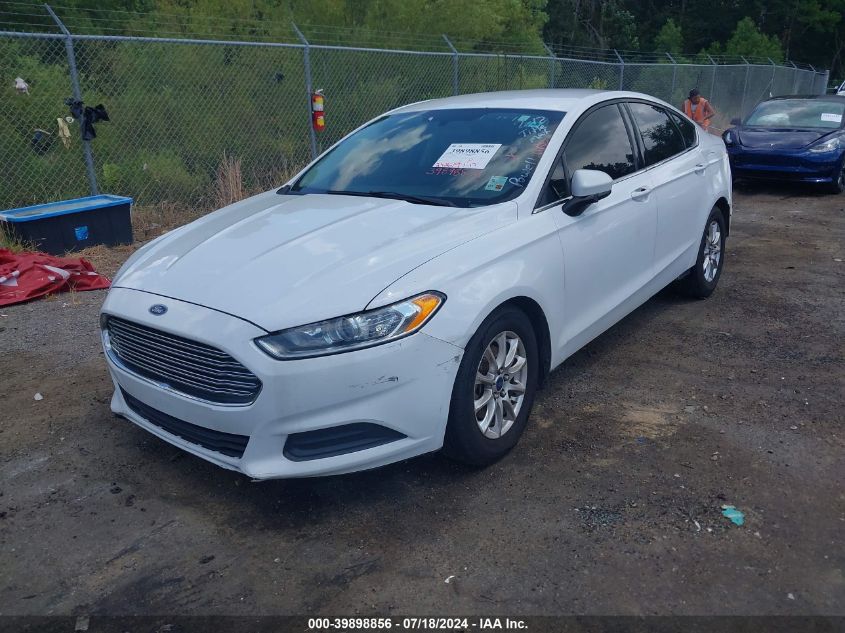 2015 FORD FUSION S - 3FA6P0G76FR282703