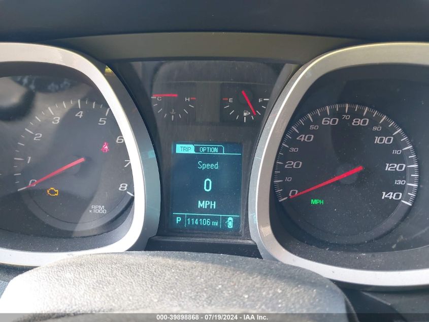 2013 Chevrolet Equinox 1Lt VIN: 2GNALDEK9D6135088 Lot: 39898868