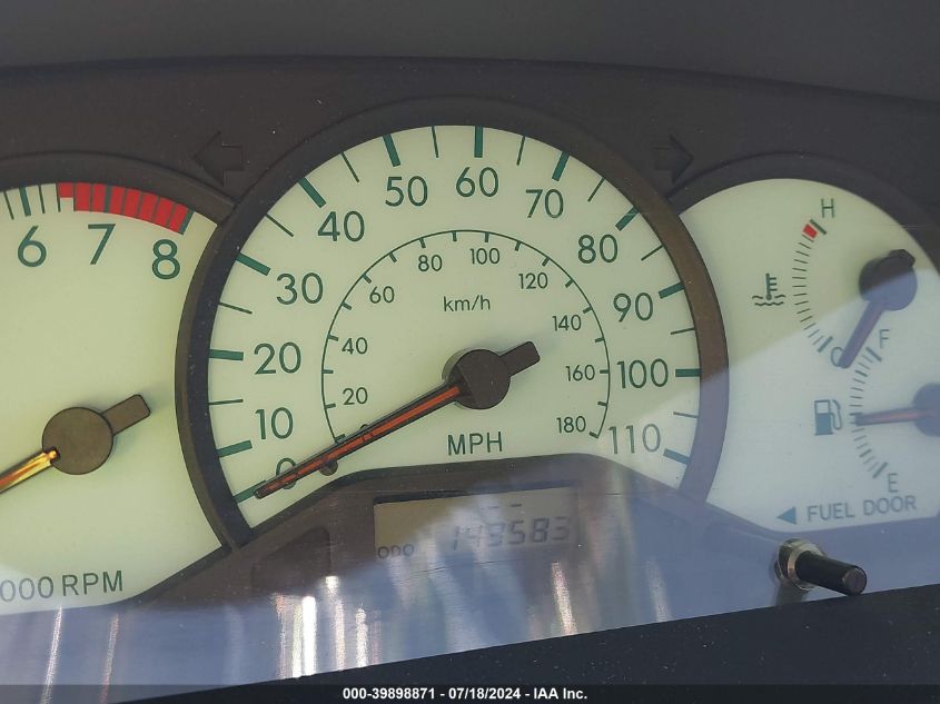 2004 Toyota Corolla Le VIN: JTDBR38E642030503 Lot: 39898871