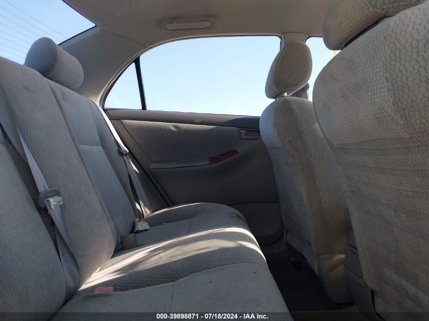 2004 Toyota Corolla Le VIN: JTDBR38E642030503 Lot: 39898871