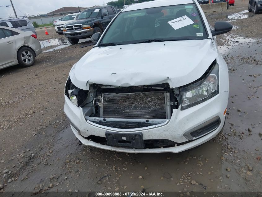 2016 Chevrolet Cruze Limited L VIN: 1G1PA5SH5G7178587 Lot: 39898883