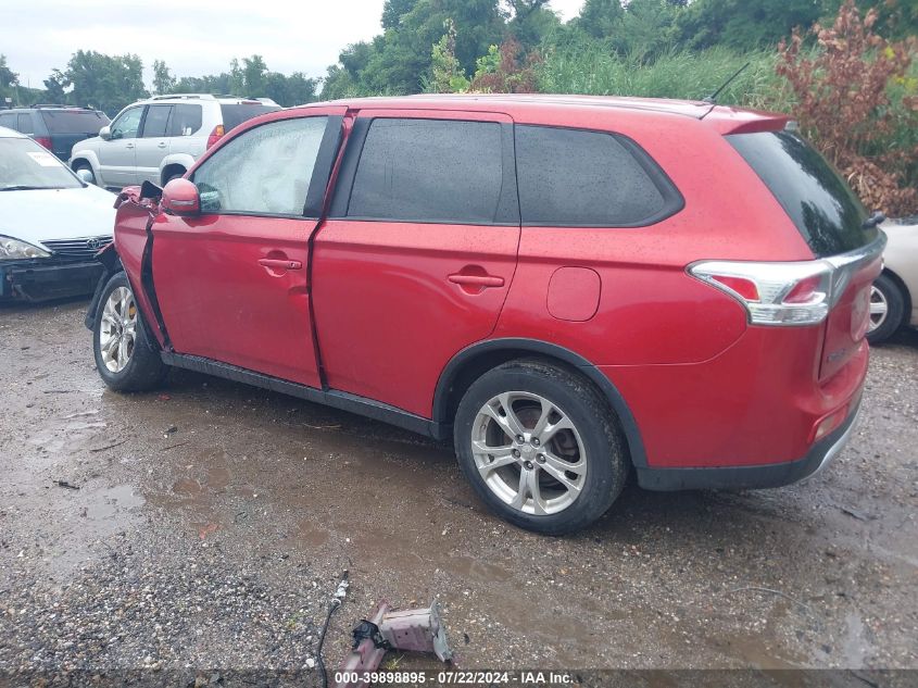 2015 Mitsubishi Outlander Se VIN: JA4AZ3A37FZ003545 Lot: 39898895