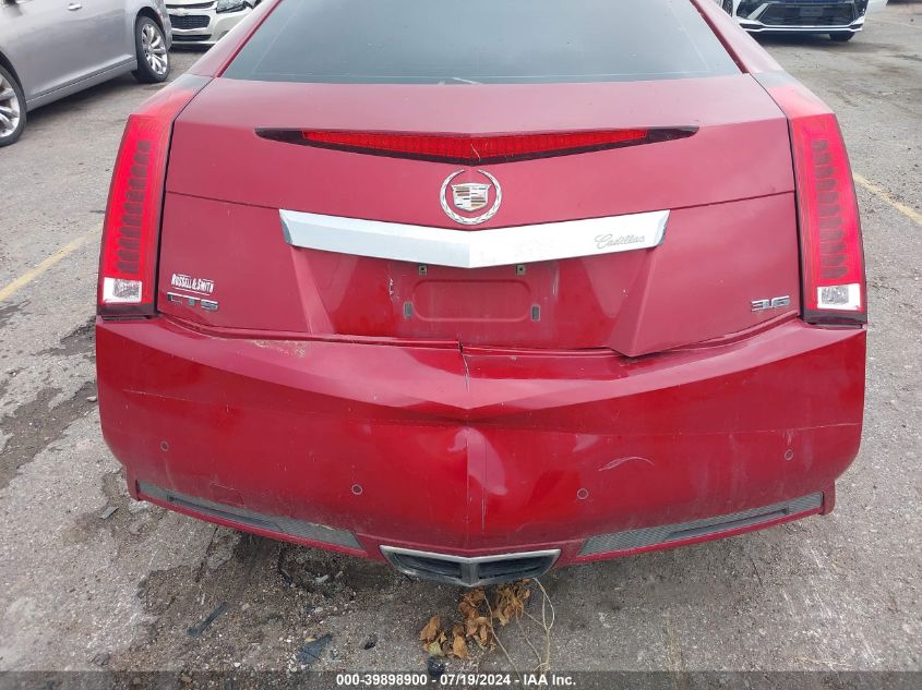 2011 Cadillac Cts Standard VIN: 1G6DA1EDXB0126789 Lot: 39898900