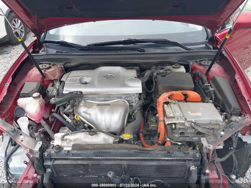 2015 Lexus Es 300H VIN: JTHBW1GG1F2079366 Lot: 39898903