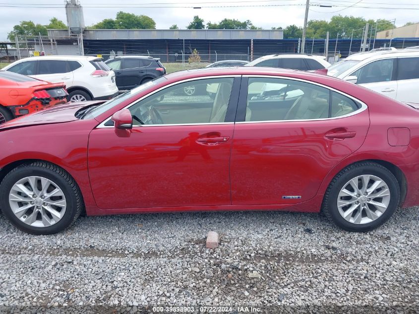 2015 Lexus Es 300H VIN: JTHBW1GG1F2079366 Lot: 39898903