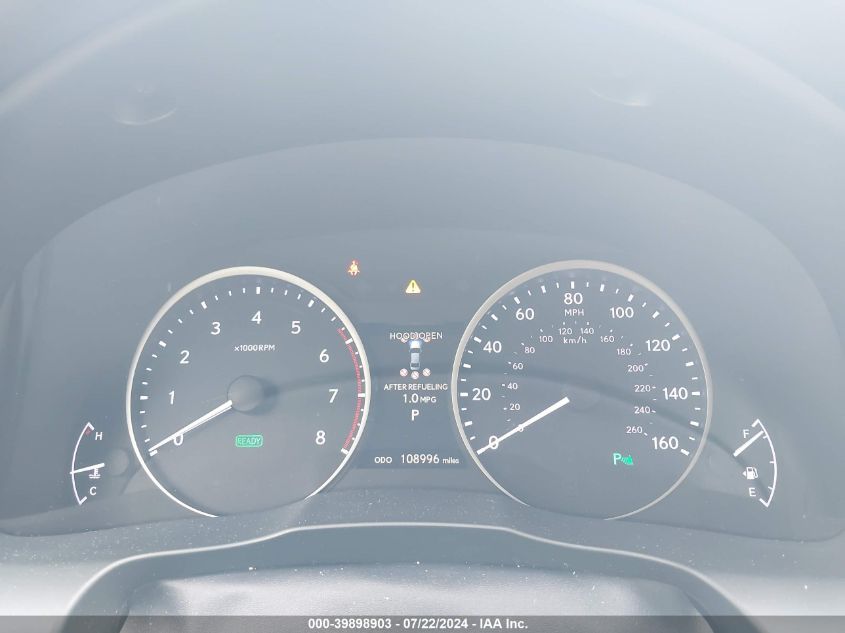 2015 Lexus Es 300H VIN: JTHBW1GG1F2079366 Lot: 39898903