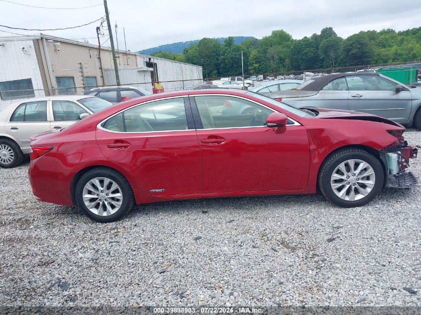 2015 Lexus Es 300H VIN: JTHBW1GG1F2079366 Lot: 39898903