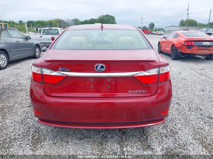 2015 Lexus Es 300H VIN: JTHBW1GG1F2079366 Lot: 39898903