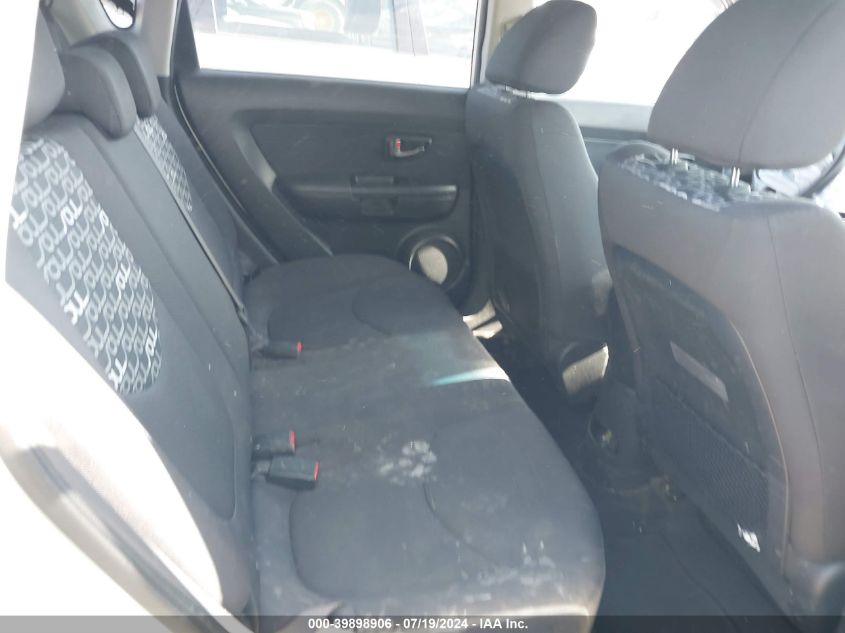 2010 Kia Soul + VIN: KNDJT2A23A7178226 Lot: 39898906