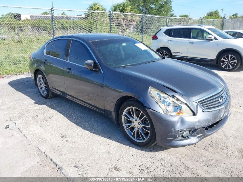 2011 Infiniti G37 Journey VIN: JN1CV6AP1BM504455 Lot: 39898910