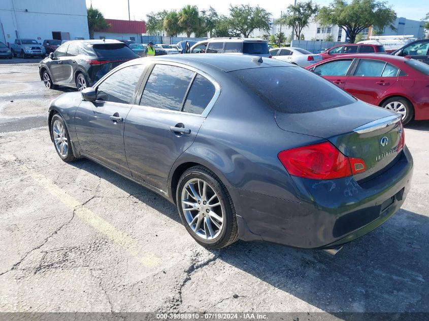 2011 Infiniti G37 Journey VIN: JN1CV6AP1BM504455 Lot: 39898910