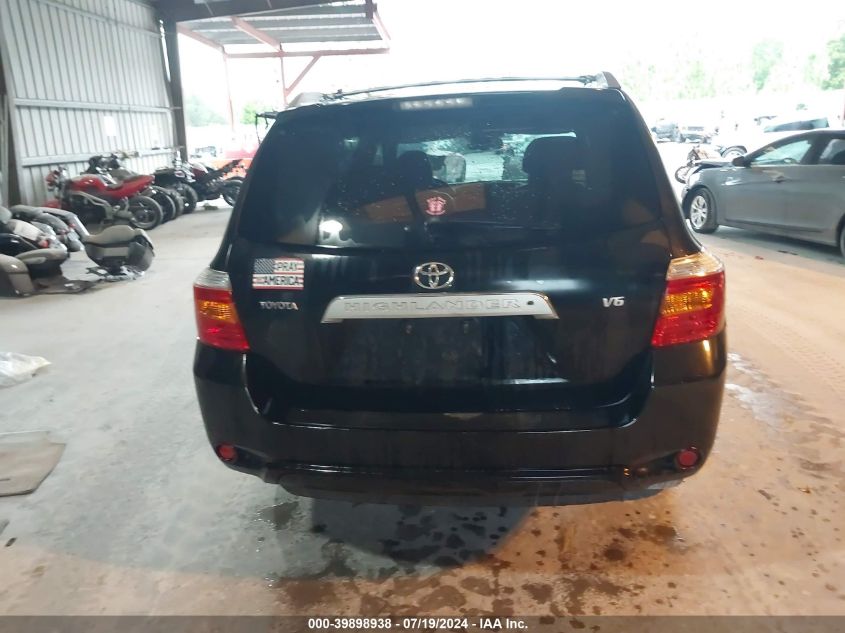 2008 Toyota Highlander Limited VIN: JTEDS42A582022936 Lot: 39898938