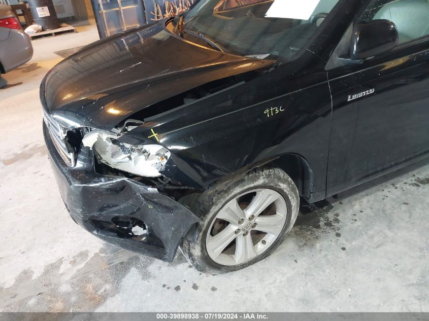 2008 Toyota Highlander Limited VIN: JTEDS42A582022936 Lot: 39898938