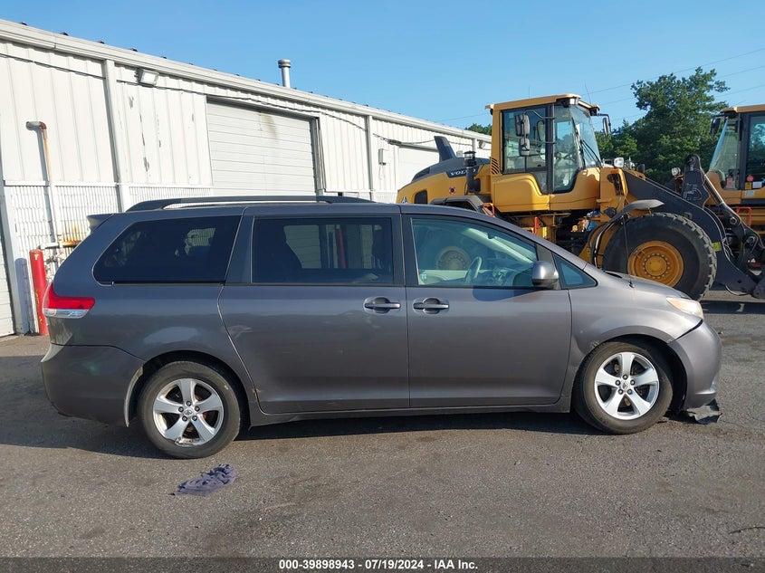 2012 Toyota Sienna Le V6 8 Passenger VIN: 5TDKK3DC7CS189997 Lot: 39898943