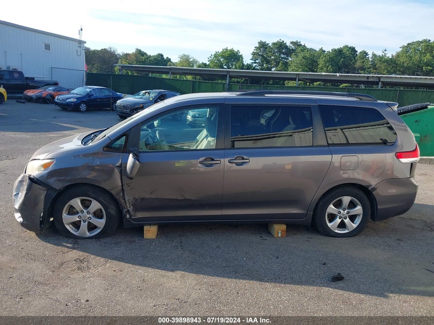 2012 Toyota Sienna Le V6 8 Passenger VIN: 5TDKK3DC7CS189997 Lot: 39898943