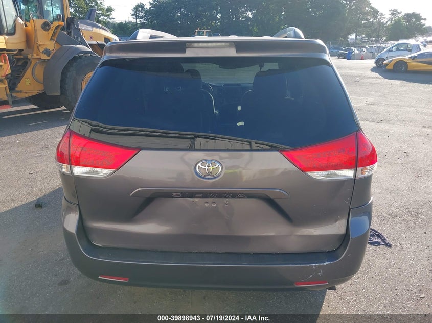 2012 Toyota Sienna Le V6 8 Passenger VIN: 5TDKK3DC7CS189997 Lot: 39898943