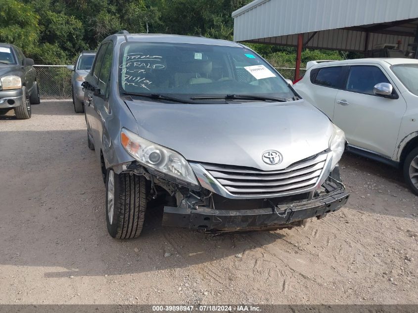 2017 Toyota Sienna Xle Premium 8 Passenger VIN: 5TDYZ3DC3HS801786 Lot: 39898947