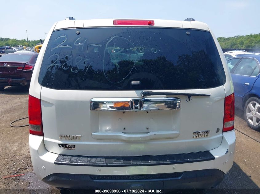 2012 Honda Pilot Touring VIN: 5FNYF4H95CB013070 Lot: 39898956