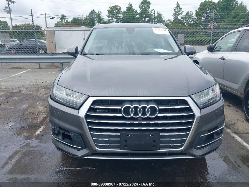 2019 Audi Q7 45 Premium/45 Se Premium VIN: WA1LHAF7XKD016177 Lot: 39898967