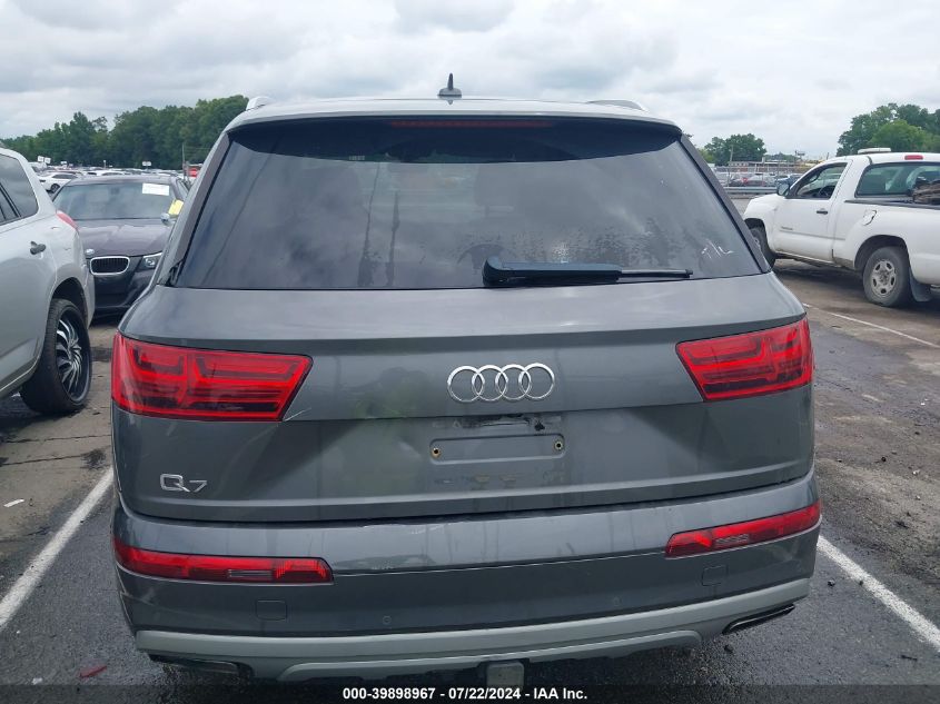 2019 Audi Q7 45 Premium/45 Se Premium VIN: WA1LHAF7XKD016177 Lot: 39898967