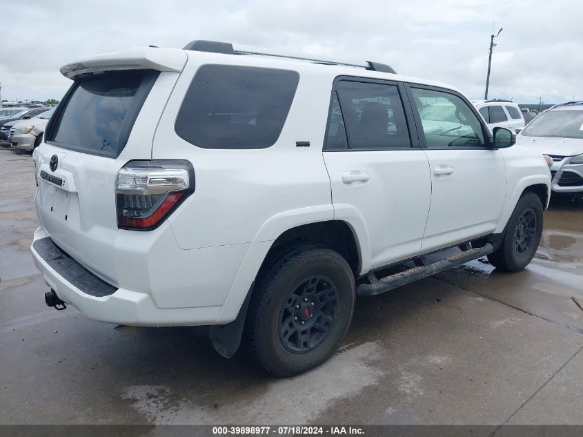VIN JTEEU5JR7P5292226 2023 TOYOTA 4RUNNER SR5
