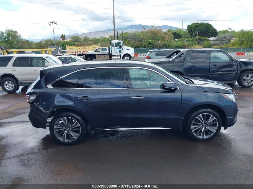 2019 Acura Mdx Tech Pkg VIN: 5J8YD3H5XKL001085 Lot: 39898990