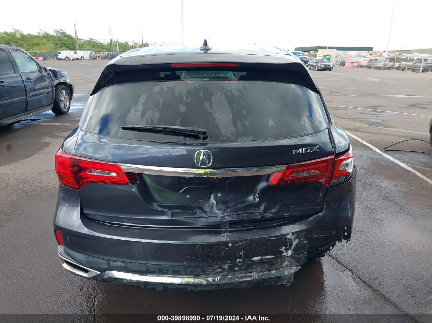 2019 Acura Mdx Tech Pkg VIN: 5J8YD3H5XKL001085 Lot: 39898990