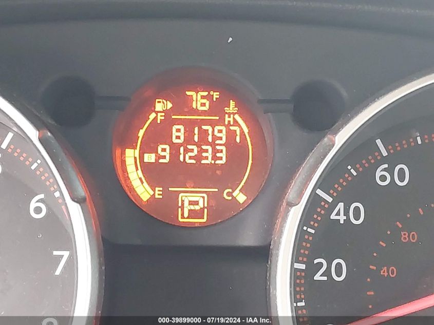 2009 Nissan Rogue Sl VIN: JN8AS58V99W439577 Lot: 39899000