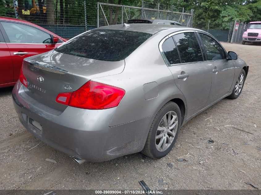 JNKBV61E18M203392 | 2008 INFINITI G35