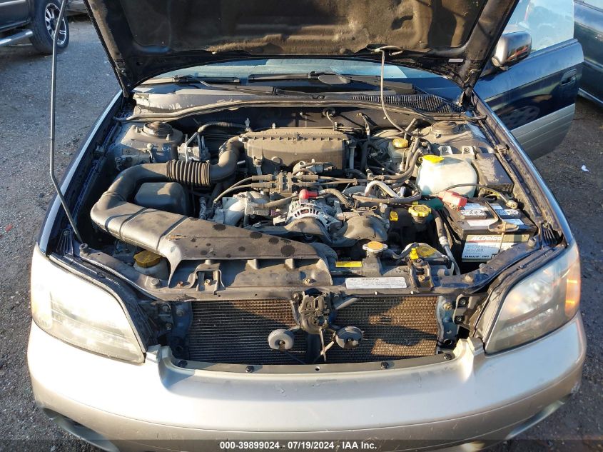 2001 Subaru Outback VIN: 4S3BH665917669447 Lot: 39899024