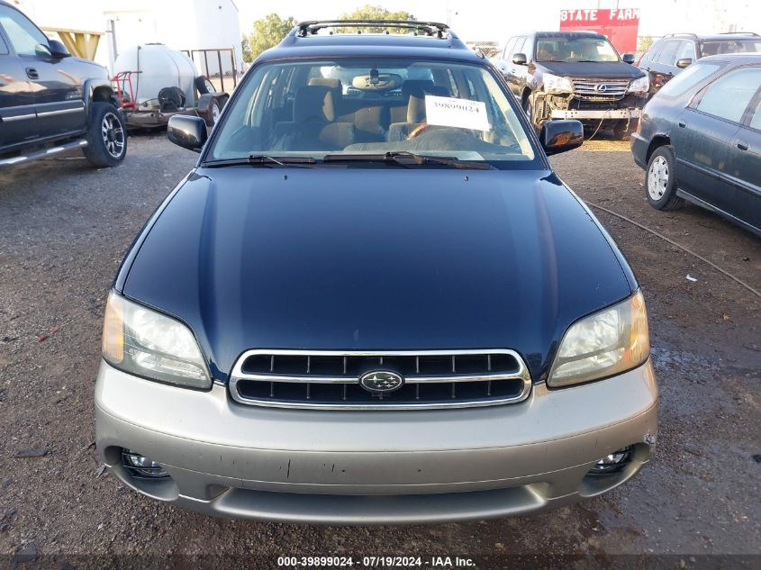 2001 Subaru Outback VIN: 4S3BH665917669447 Lot: 39899024