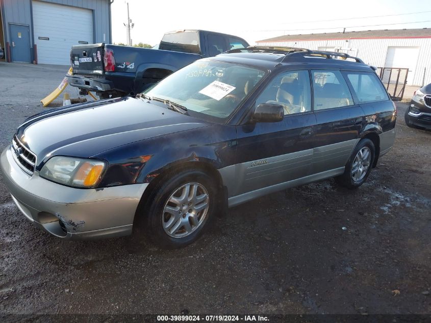 2001 Subaru Outback VIN: 4S3BH665917669447 Lot: 39899024