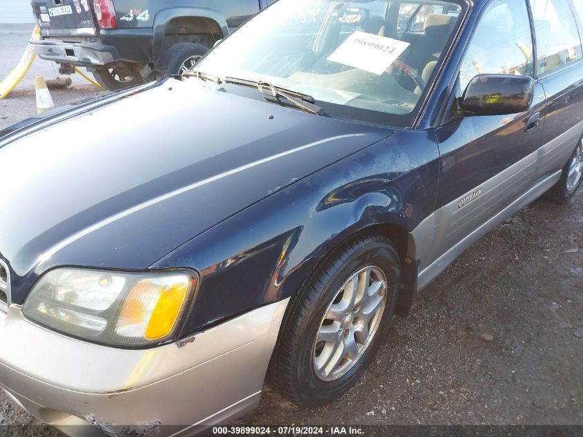2001 Subaru Outback VIN: 4S3BH665917669447 Lot: 39899024